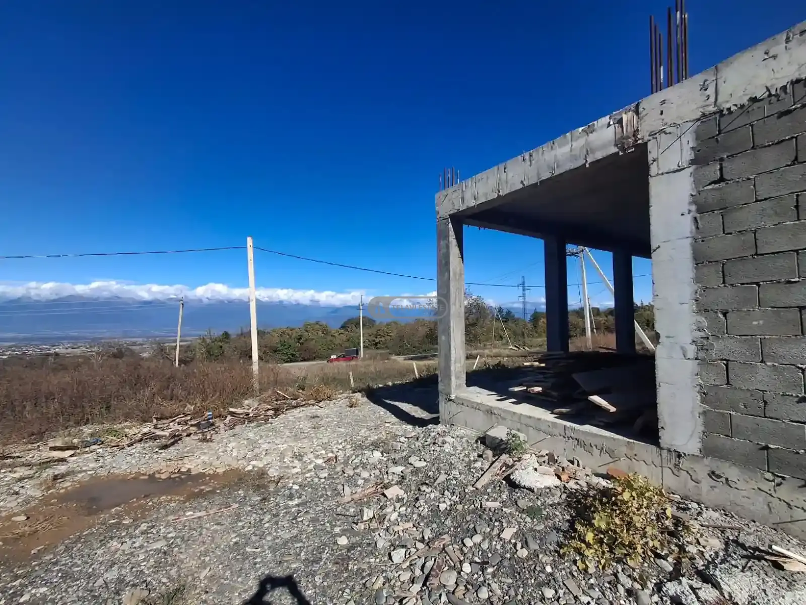 Новопостроенный белэтажный дом в Вардиcубани