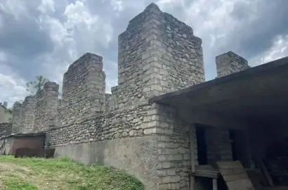 House under construction in Telavi