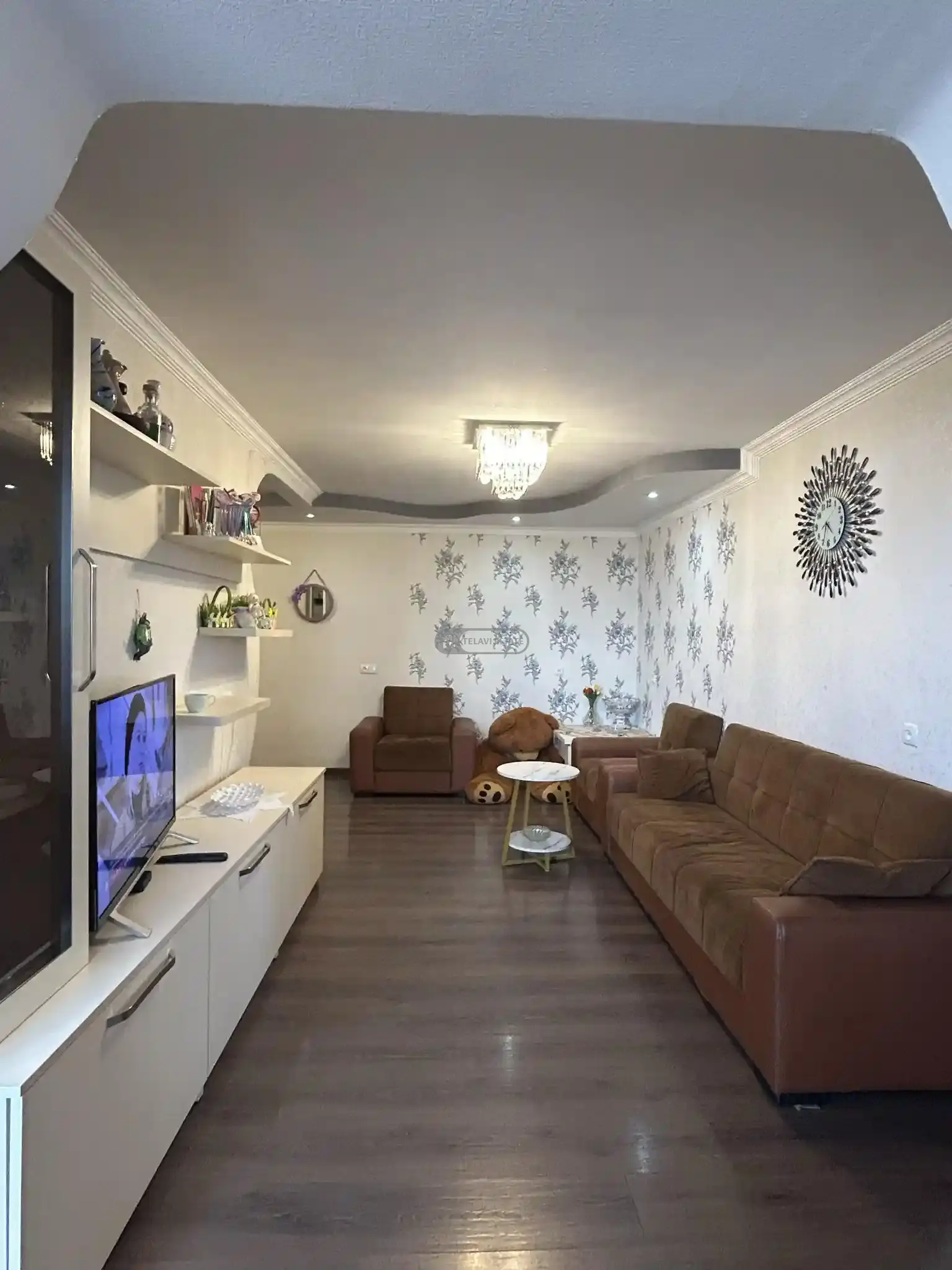 3-комнатная отремонтированная квартира в Телави