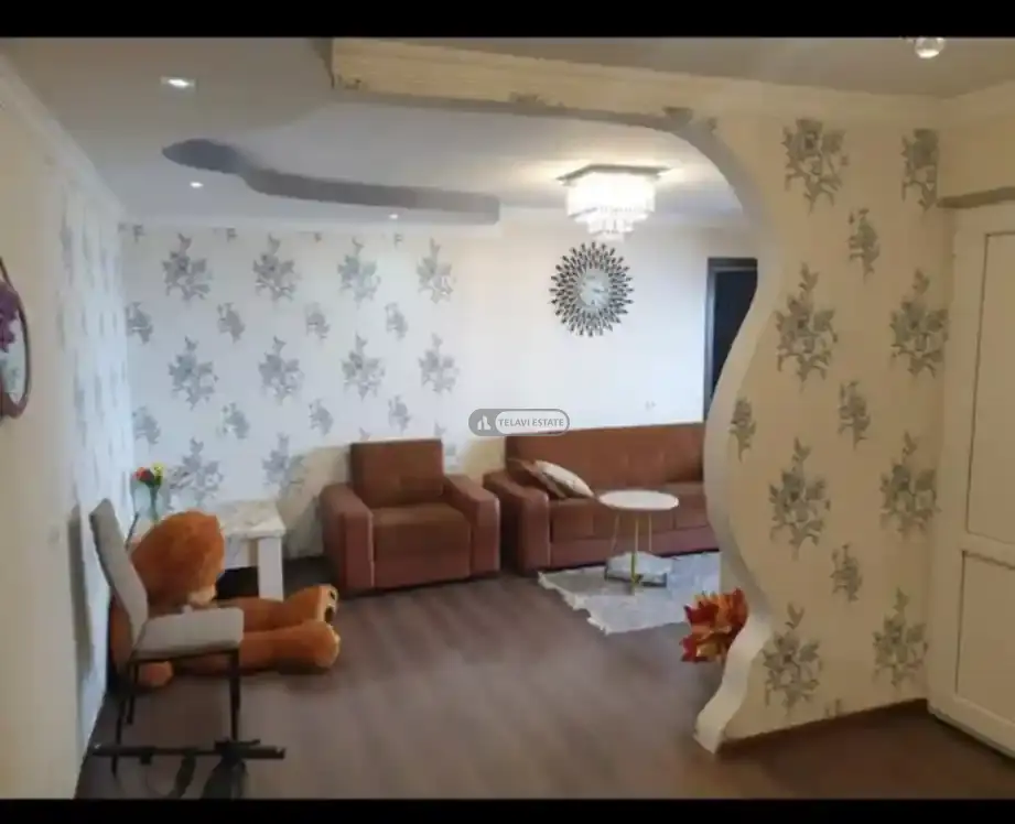 3-комнатная отремонтированная квартира в Телави