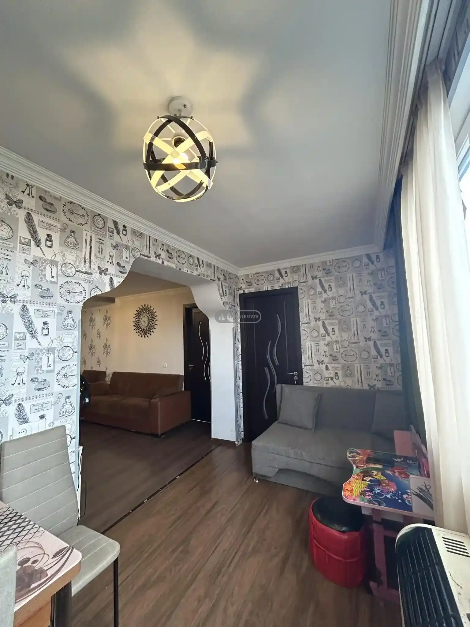 3-комнатная отремонтированная квартира в Телави