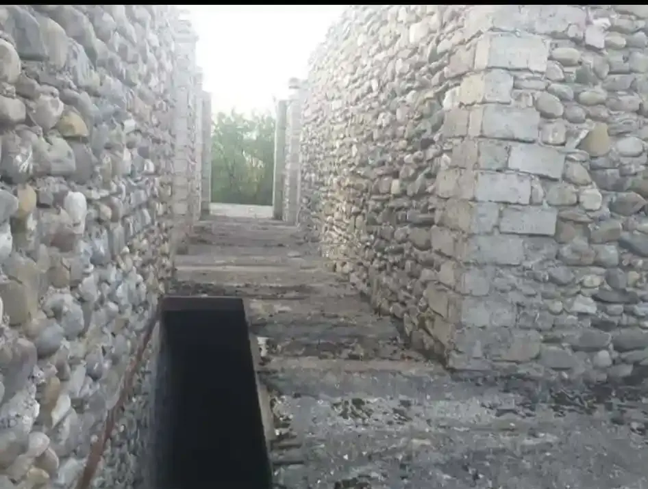 House under construction in Telavi